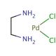 (Ethylenediamine)palladium(II) chloride (CAS 15020-99-2) - chemical structure image