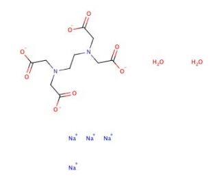 Ethylenediamine Tetraacetic Acid Tetrasodium Salt (CAS 67401-50-7) - chemical structure image