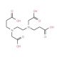 Ethylenediaminediacetic Acid Dipropionic Acid (CAS 32701-19-2) - chemical structure image