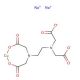 Ethylenediaminetetraacetic acid copper(II) disodium salt (CAS 39208-15-6) - chemical structure image