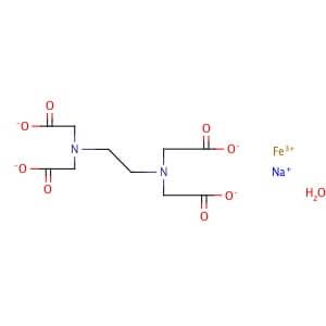Ethylenediaminetetraacetic Acid Iron III Sodium Salt CAS 149022 26 4 ethylenediaminetetraacetic-acid-iron-iii-sodium-salt-cas-149022-26-4