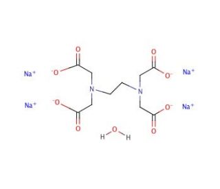 Ethylenediaminetetraacetic acid tetrasodium salt dihydrate (CAS 10378-23-1) - chemical structure image