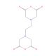 Ethylenediaminetetraacetic dianhydride (CAS 23911-25-3) - chemical structure image