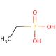 Ethylphosphonic acid (CAS 6779-09-5) - chemical structure image