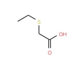 (Ethylthio)acetic acid (CAS 627-04-3) - chemical structure image