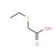 (Ethylthio)acetic acid (CAS 627-04-3) - chemical structure image