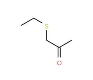 (Ethylthio)acetone (CAS 20996-62-7) - chemical structure image