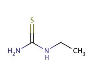 Ethylthiourea (CAS 625-53-6) - chemical structure image