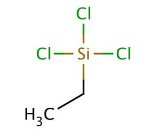 Ethyltrichlorosilane (CAS 115-21-9) - chemical structure image