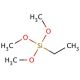 Ethyltrimethoxysilane (CAS 5314-55-6) - chemical structure image