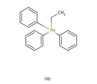 Ethyltriphenylphosphonium bromide (CAS 1530-32-1) - chemical structure image