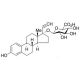 Ethynyl Estradiol 17-β-D-Glucuronide (CAS 75803-39-3) - chemical structure image