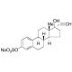 Ethynyl Estradiol 3-Sulfate Sodium Salt (CAS 724762-79-2) - chemical structure image