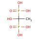 Etidronic acid (CAS 2809-21-4) - chemical structure image