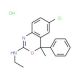 Etifoxine Hydrochloride (CAS 56776-32-0) - chemical structure image