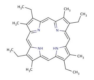 Etioporphyrin I (CAS 448-71-5) - chemical structure image