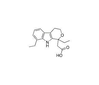 Etodolac (CAS 41340-25-4) - chemical structure image