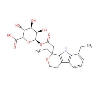 Etodolac Acyl-&beta;-D-glucuronide (CAS 79541-43-8) - chemical structure image