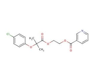 Etofibrate (CAS 31637-97-5) - chemical structure image