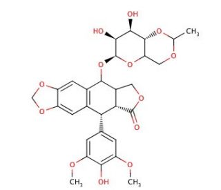 Etoposide (VP-16) (CAS 33419-42-0) - chemical structure image 