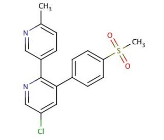 Etoricoxib (CAS 202409-33-4) - chemical structure image
