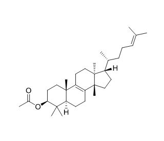 Euphol acetate (CAS 13879-04-4) - chemical structure image