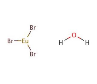 Europium(III) bromide hydrate (CAS 560069-78-5) - chemical structure image
