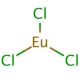 Europium(III) chloride (CAS 10025-76-0) - chemical structure image