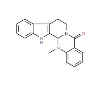 Evodiamine (CAS 518-17-2) - chemical structure image