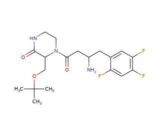 Evogliptin (CAS 1222102-29-5) - chemical structure image