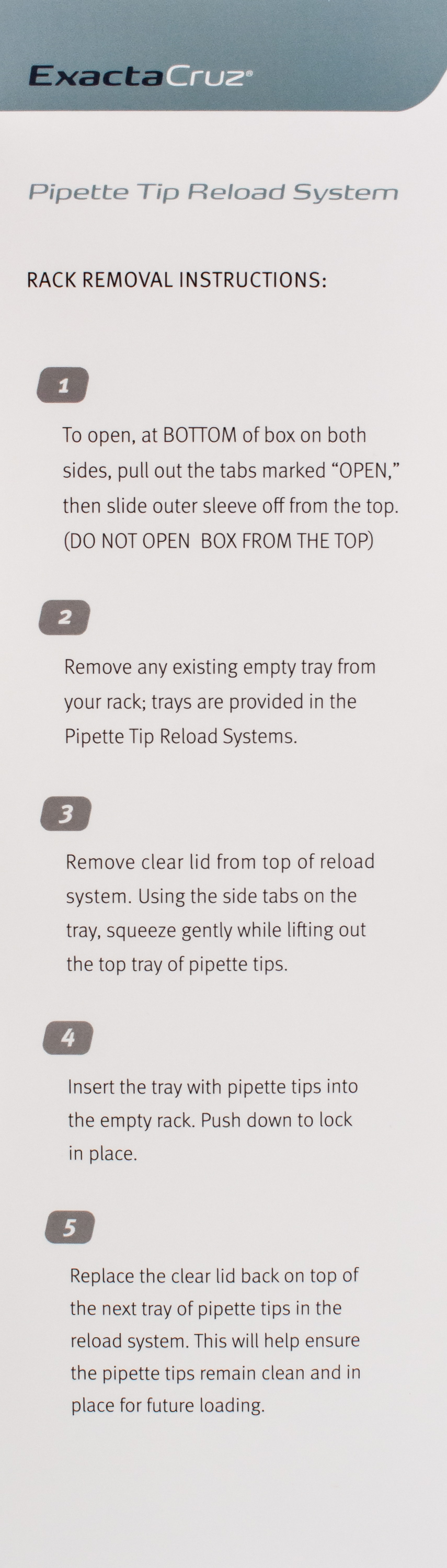 ExactaCruz™ Pipette Tips in Reload Systems | SCBT - Santa Cruz ...