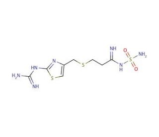 Famotidine (CAS 76824-35-6) - chemical structure image