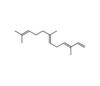 Farnesene (mixture of isomers) (CAS 502-61-4) - chemical structure image
