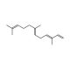 Farnesene (mixture of isomers) (CAS 502-61-4) - chemical structure image