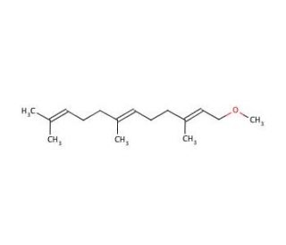 Farnesyl methyl ether (CAS 15130-76-4) - chemical structure image