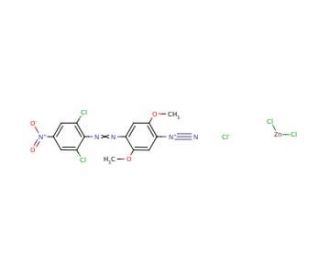 Fast dark blue R salt (CAS 6709-58-6) - chemical structure image
