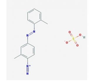 Fast Garnet GBC sulfate salt (CAS 101-89-3) - chemical structure image