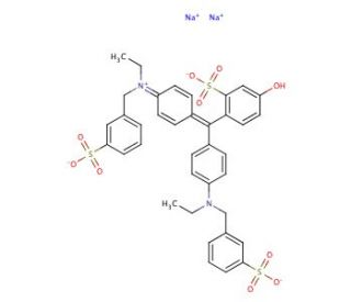 Fast Green FCF (CAS 2353-45-9) - chemical structure image