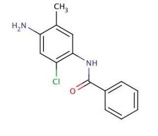 Fast Red Violet LB base (CAS 121-22-2) - chemical structure image