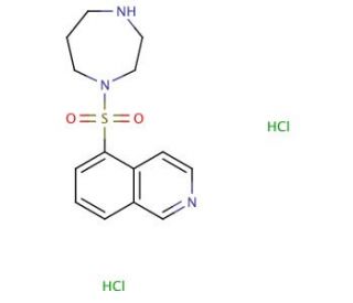 Fasudil dihydrochloride (CAS 203911-27-7) - chemical structure image