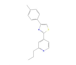 Fatostatin (CAS 125256-00-0) - chemical structure image