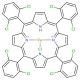 Fe(III) meso-Tetra (o-dichlorophenyl) Porphine Chloride (CAS 91042-27-2) - chemical structure image