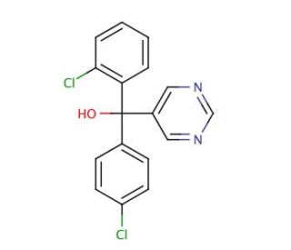 Fenarimol (CAS 60168-88-9) - chemical structure image