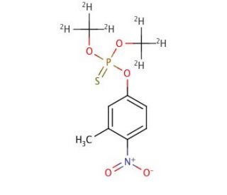 Fenitrothion-d6 (CAS 203645-59-4) - chemical structure image