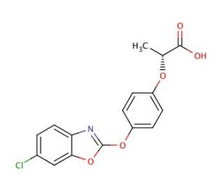 Fenoxaprop-P (CAS 113158-40-0) - chemical structure image