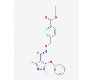 Fenpyroximate (CAS 111812-58-9) - chemical structure image