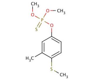 Fenthion (CAS 55-38-9) - chemical structure image