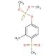 Fenthion-sulfone (CAS 3761-42-0) - chemical structure image