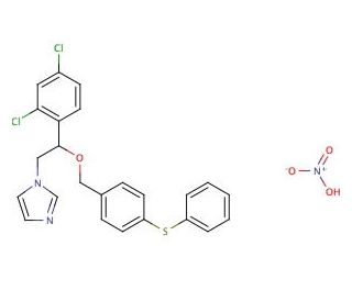 Fenticonazole Nitrate - chemical structure image