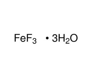 Ferric fluoride trihydrate (CAS 15469-38-2) - chemical structure image 